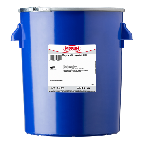 Литиевая смазка высокого давления для ступичных подшипников meguin Walzlagerfett LP2 - 15 кг Литиевая смазка высокого давления для ступичных подшипников meguin Walzlagerfett LP2 - 15 кг