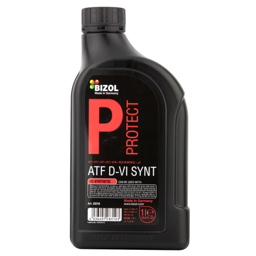 Синтетическое трансмиссионное масло для АКПП Protect ATF D-VI Synt - 1 л